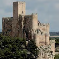 Zamek Almansa w skali 1:350 1006a