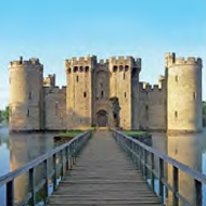 Zamek Bodiam - Wielka Brytania w skali 1:180 1014ab