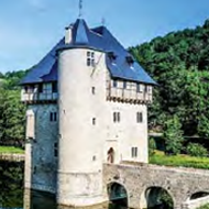 Zamek Crupet w Belgii skala 1:100 1053ab