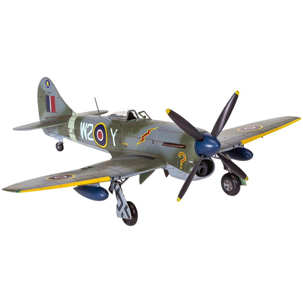 Model do sklejania Airfix A02110 Hawker Tempest Mk.V Post War skala 1:72