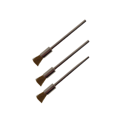 Szczotka Mosiężna Kielich na Uchwycie 3 szt 5 mm