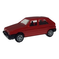 Škoda Favorit czerwona 3 szt Igra Model H0