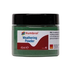 Pigment Chrome Oxide Green 45 ml. Humbrol Weathering Powder