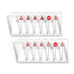 Znaki Drogowe zestaw 3 w skali H0 1:87 Igra Model