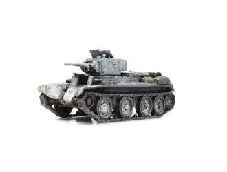 Czołg Lekki BT7/1 zima gotowy model H0 Artitec