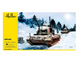 Działo Przeciwlotnicze GEPARD model do sklejania Heller