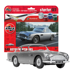 Samochód Aston Martin DB5 zestaw z farbami Airfix skala 1:43