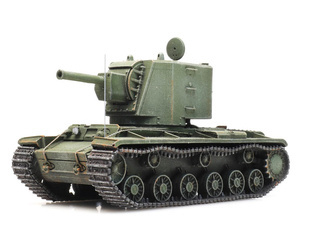 Radziecki KV-2 zielony Gotowy Model H0 Artitec