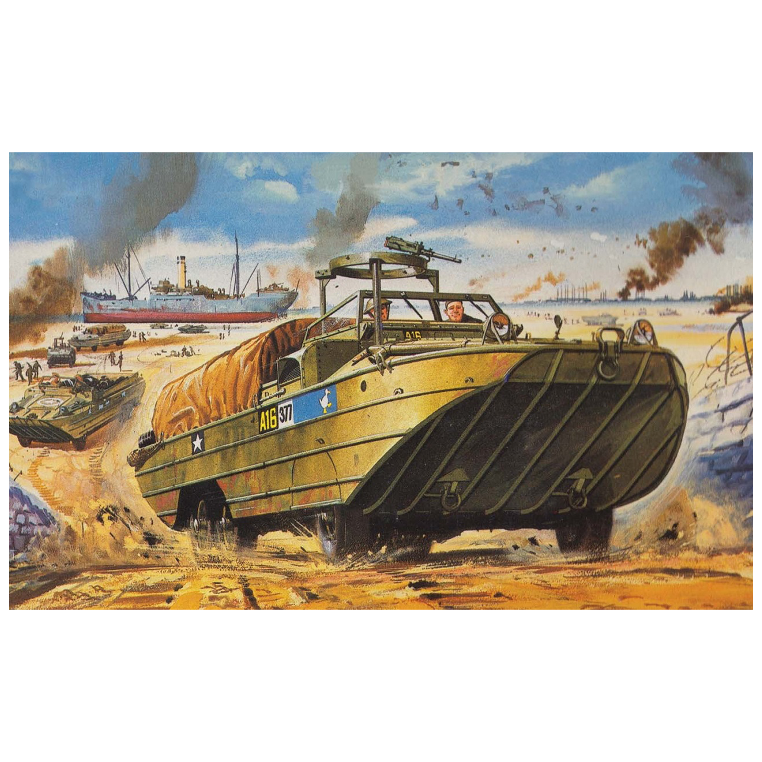 DUKW Pojazd Amfibia Airfix model do sklejania Airfix