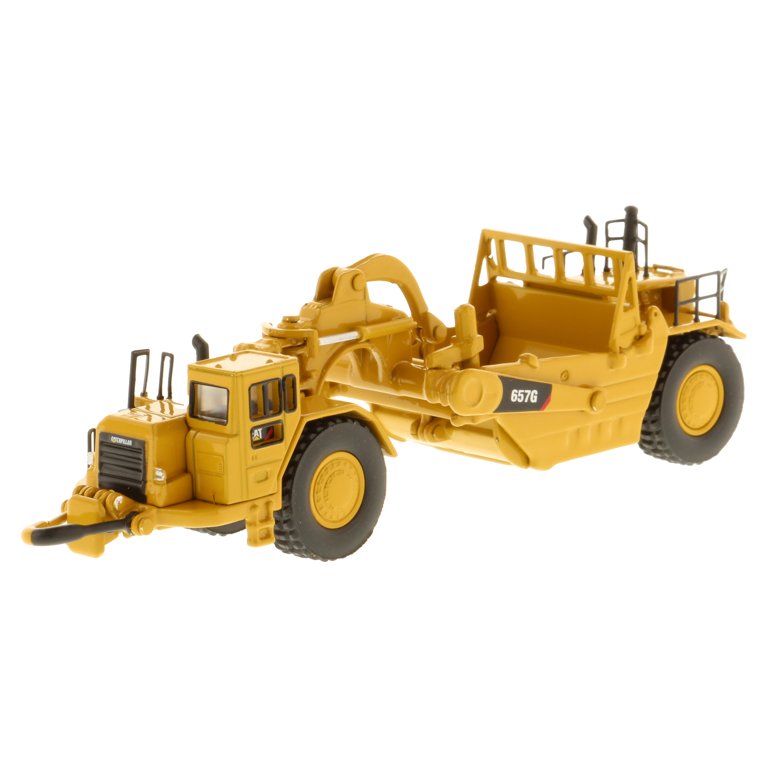 Zgarniarka Kołowa CAT 657G od Diecast Masters w skali 1:125