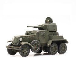 Radziecki Samochód Pancerny BA 10 Gotowy Model H0 Artitec