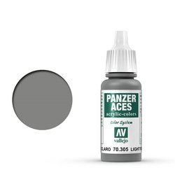 Farba Akrylowa Vallejo Panzer Aces Light Rubber 70.305