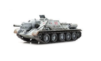 Radzieckie Działo Samobieżne SU 122 zima gotowy model H0 Artitec