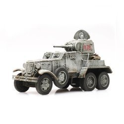 Samochód Pancerny BA 10 Gotowy Model H0 Artitec