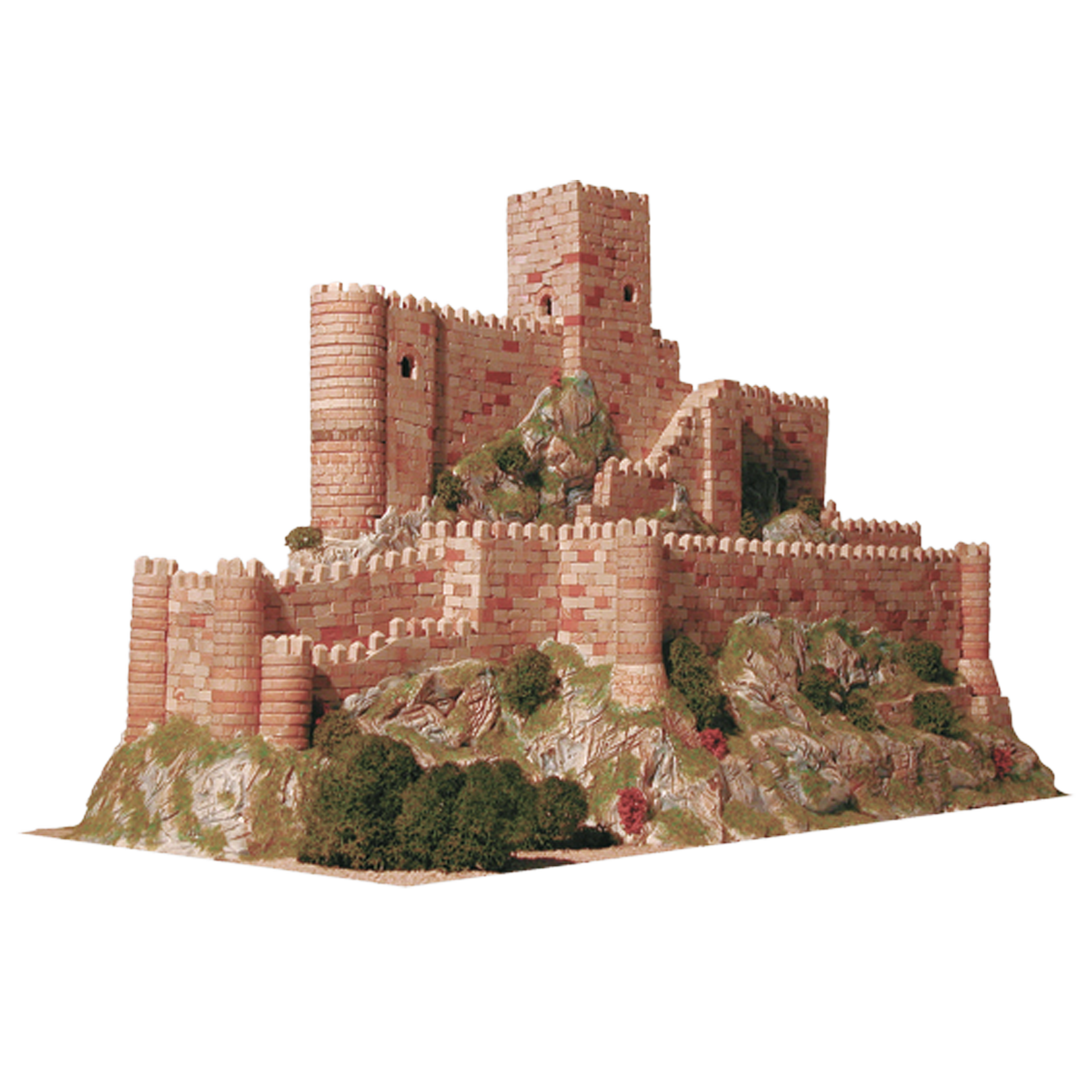 Zamek Almansa w skali 1:350