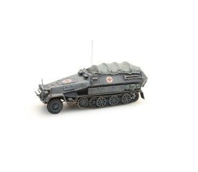 Sanitarka Pancerna Sd.Kfz 251/8B Gotowy Model H0 1:87 Artitec