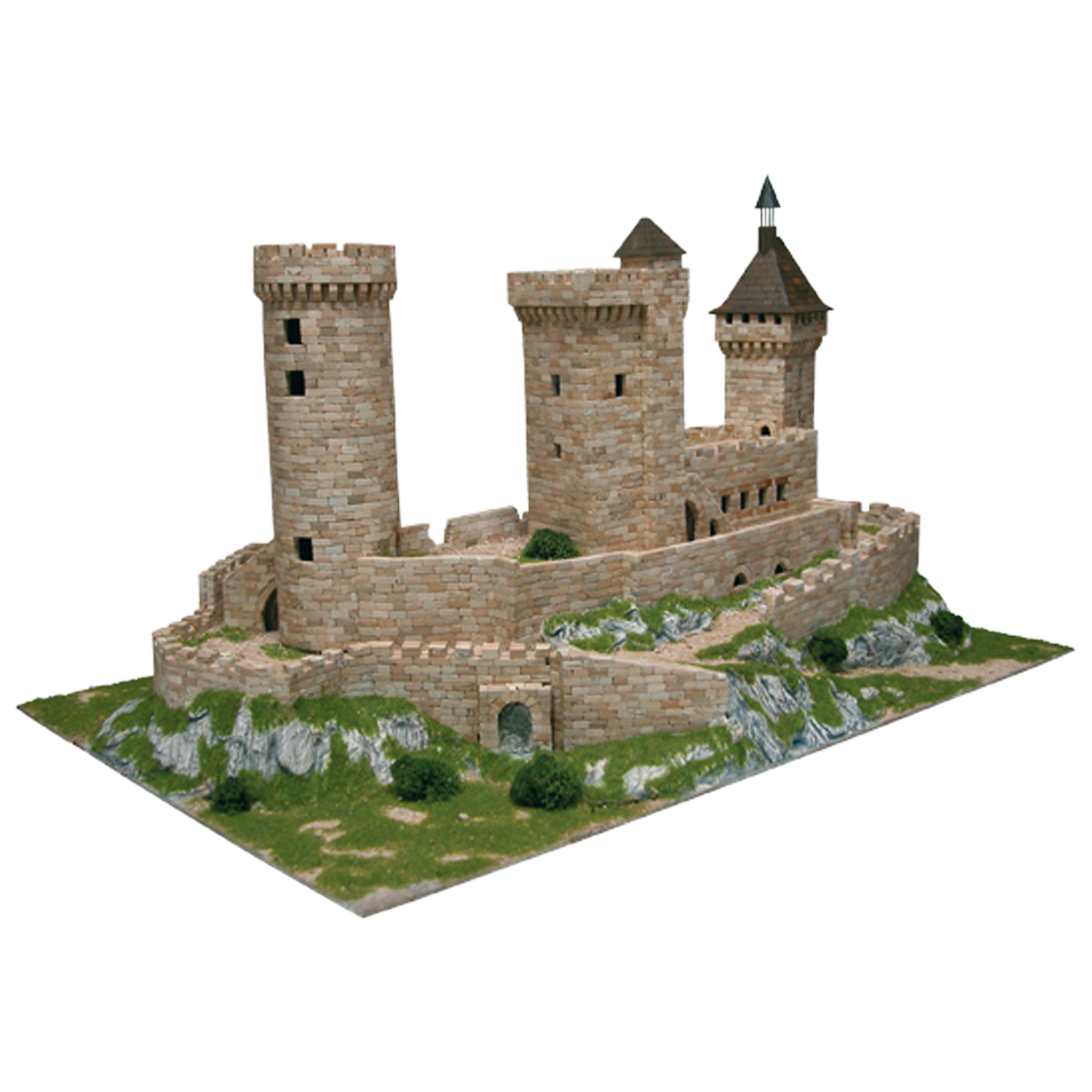 Chateau de Foix - Zamek w Foix - w skali 1:175