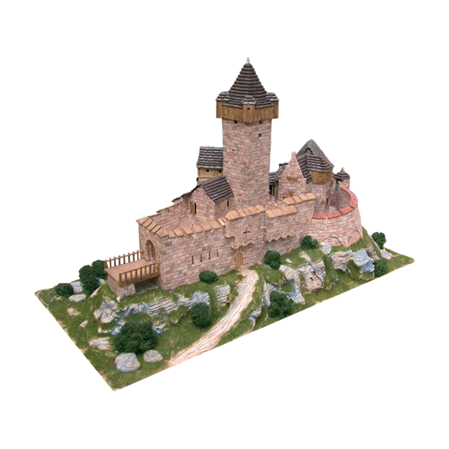 Zamek Burg Falkenstein w skali 1:87