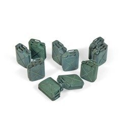 Kanistry Alianckie w skali 1:35 Vallejo Scenics Accesories