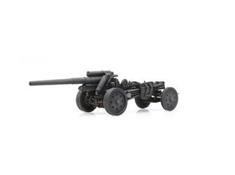 Niemieckie Działo / Haubica 105 mm gotowy model H0 Artitec
