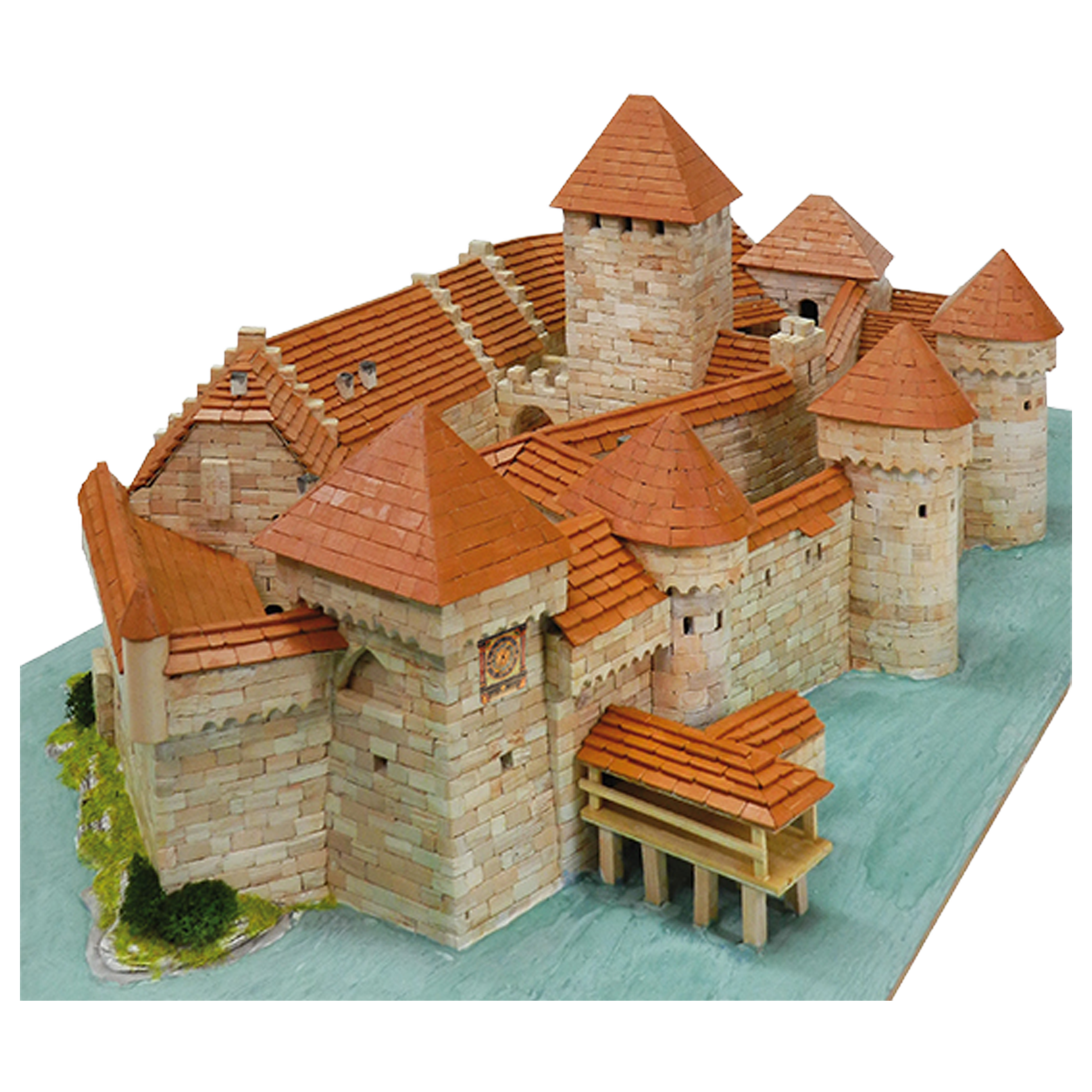 Zamek Obronny  Chillon w skali 1:190