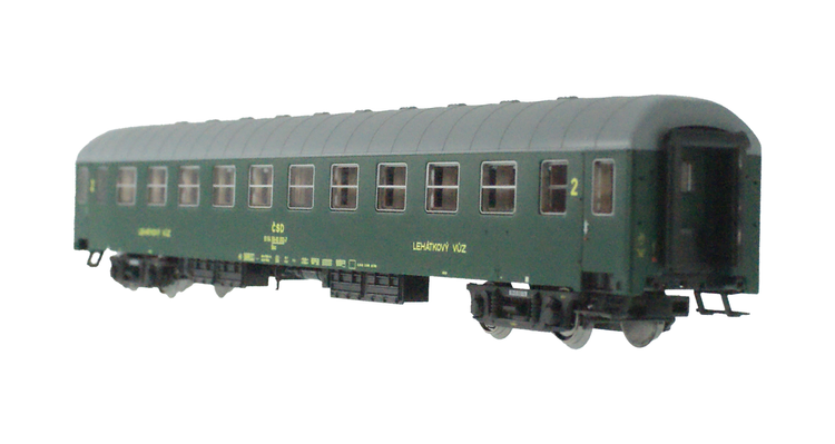 Wagon z miejscami do leżenia Bac ČSD Praha Igra Model