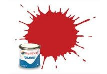 Humbrol Farba Olejna 220 Italian Red Gloss