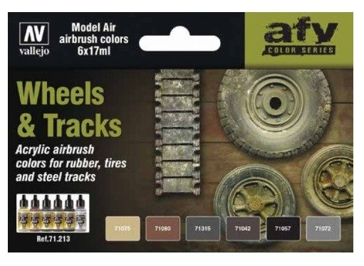 Wheels & Tracks zestaw farb Vallejo