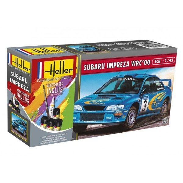 Subaru Impreza WRC00 zestaw z farbami